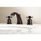 Kingston Brass KB8965ZX 8" Widespread Bathroom Faucet, Oil Rubbed Bronze KB8965ZX - alternate 2